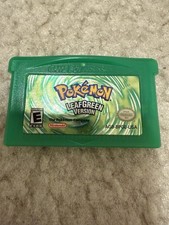 Pokemon Leaf Green Nintendo Game Boy Advance Cartridge Authentic Tested  Saves