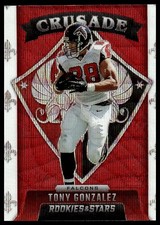 2021 Panini Rookies & Stars #CR-19 Tony Gonzalez Crusade Red Wave