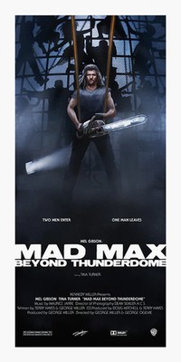 Mad Max Beyond Thunderdome Movie Poster Ltd Edition x/40 Mondo MINT