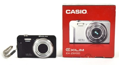 Casio Exilim EX-ZS100 Digitalkamera Kamera schwarz 14.1MP OVP - kleine Macke