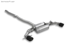Remus Ø76mm RACE Anlage ab OPF Mercedes A-Klasse A35 AMG je 102mm Carbon