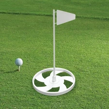Golf Flag Putting Cup Golf Cup Lid Supplies Portable Practice Chipping Golf Flag
