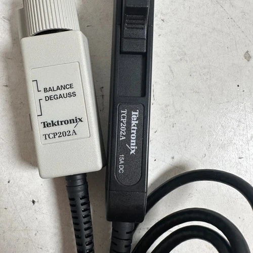 Tektronix TCP202A Black White 50 MHz 15A AC/DC Oscilloscope Current Clamp Probe - Picture 3 of 9