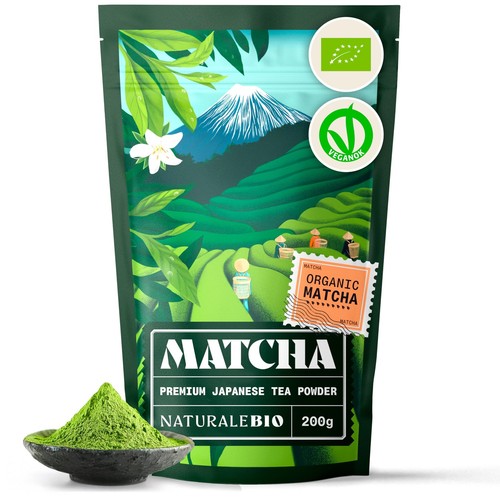 Japanese Organic Matcha Green Tea Powder Premium Grade 200g Tea ...