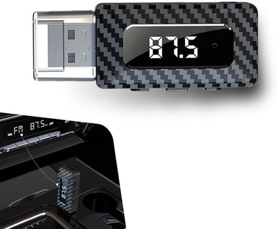 Versatile USB Bluetooth Adapter for Vehicles   Connects with 3.5mm Audio Jack