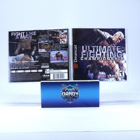 Ultimate Fighting Championship CIB W/ Manual - Sega Dreamcast