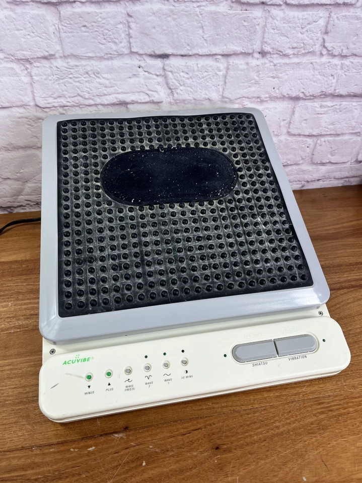 ACUVIBE VIBRATING FOOT MASSAGER 5008 C Multispeed Diabetes Vintage Shiatsu - Image 3 of 4
