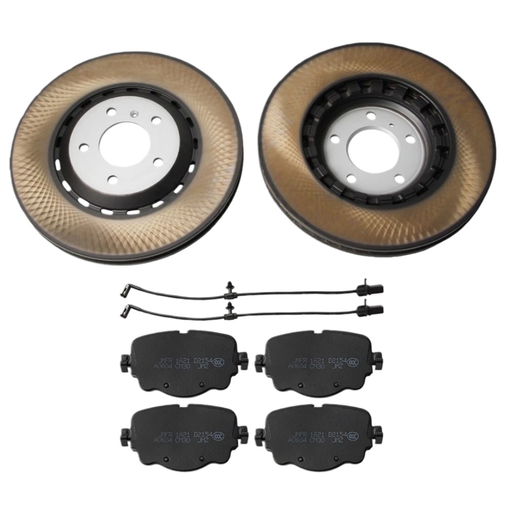 New Rear Brake Pads & Rotors 4M0615601N For 2016-2023 Bentley Bentayga US Stock
