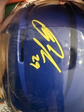 Jason Pominville Autograph Mini Helmet. Buffalo Sabres. TSA Authentication!