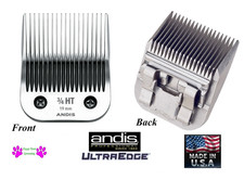 ANDIS ULTRA EDGE 3/4HT 3/4 HT 19mm BLADE Fit AG,BG,AGC,Many Oster,Wahl Clippers