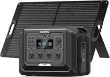NEW OUPES 1024Wh Mega Power Station Solar Generator with Solar Panel