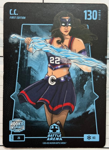 Bo Jackson Battle Arena Paper Card Ice C.C. #26 Caitlin Clark **ROOKIE**