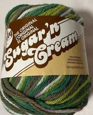 Lily Sugar N Cream 100 Cotton Yarn  Rick Rack Ombr   