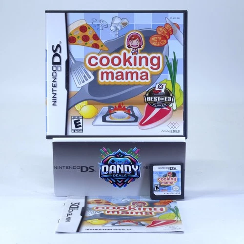 Cooking Mama CIB W/ Manual - Nintendo DS