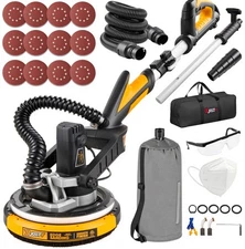 Drywall Sander with Vacuum Dust Collector, High Power 7-AMP Electric Sander f...
