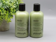 2x Philosophy Purity Made Simple One- Step Facial Cleanser w/ Spirulina Extract