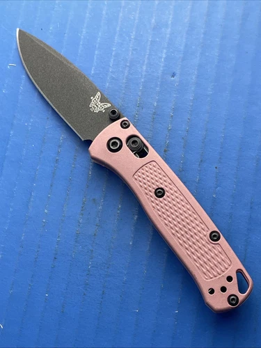 Benchmade 533BK-05 Mini Bugout CPM-S30V Blade Pink Alpine Glow Grivory Handle