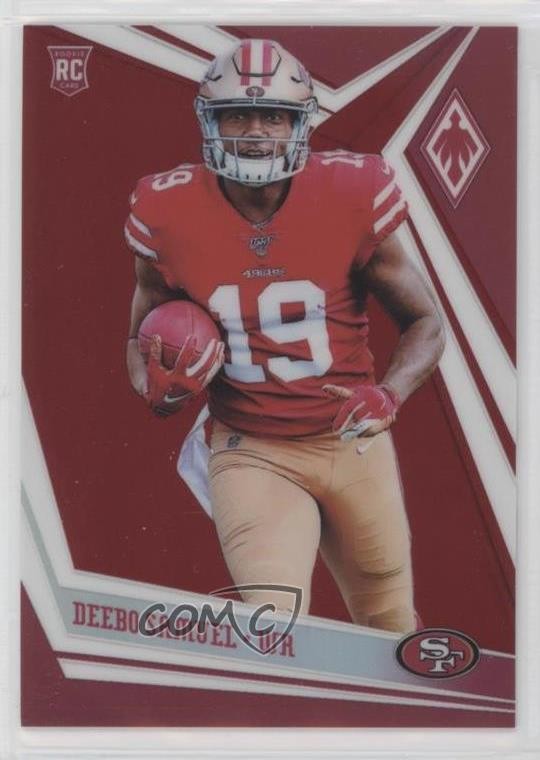 2019 Panini Phoenix Rookies Red 184/299 Deebo Samuel #113 Rookie RC