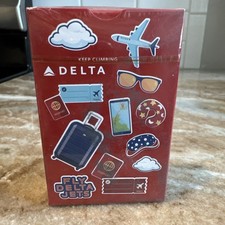 Delta Air Lines Fly Delta Jets Playing Cards NEW