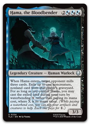 Hama, the Bloodbender #224 (NM) TLA Magic MTG