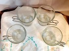 Vintage Italian Bormioli Rocco Oslo Glass Cappuccino Cups — photo 2