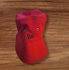 New Era Red Mesh Bucket Hat Embroidered S Logo Men's Casual One Size — photo 3