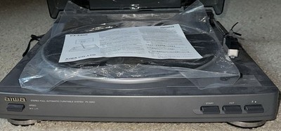 AIWA PX-E850 Full Automatic Stereo Turntable Vinyl Record Player 1995 Japanese