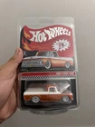 Hot Wheels Red Line Club 1962 Ford F-100 Pickup Truck Diecast Orange White 1:64