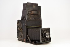 Compact Graflex 3 x5  SLR Focal Plane Shutter Camera with Lomb Zeiss Tessar V20
