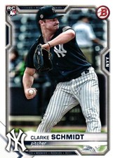 2021 Bowman #98 Clarke Schmidt