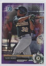2017 Bowman Chrome Prospects Purple Refractor /250 Yairo Munoz #BCP203 i5q