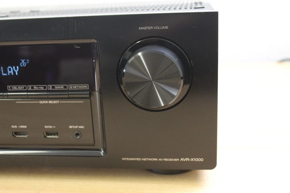 Denon AVR-X1000 5.1 Surround 5 x 145 Watt AV Receiver Internet Radio HDMI + FB - Bild 3 von 4