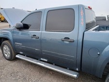 Used Rear Left Door Assembly Rear Side fits: 2012 Gmc Sierra 1500 pickup Crew Ca