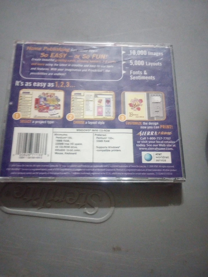 Software PC Print Artist 10000 images 5000 layouts 300 - Image 3 of 3