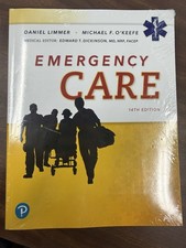 Pearson Emergency Care 14th Edition Textbook ...