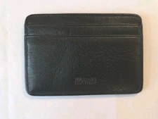  Wilson Mens Slim Front Pocket Wallet Genuine Leather  ID/Credit Card Holder NEW