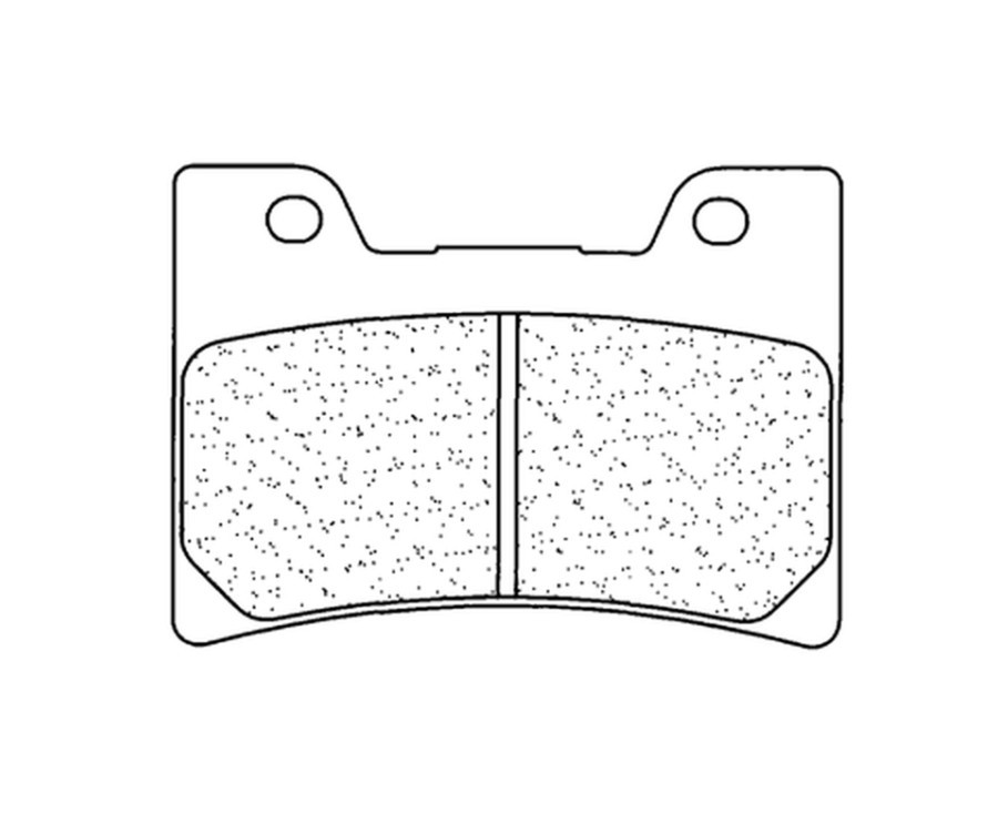 Plaquettes de frein CL Brakes 2311A3+ en métal fritté route pour moto