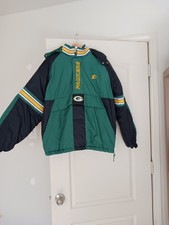 Vintage Green Bay Packers Starter Hooded Jacket Youth XL