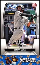 Lenyn Sosa 2023 Bowman #26 Chicago White Sox Rookie RC