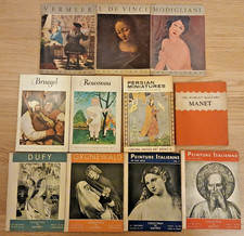 Vintage Art Books Collection Des Maitres Inc. De Vinci Modigliani Grunewald