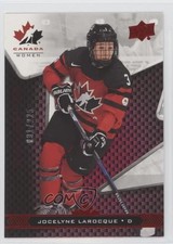 2018 Upper Deck Team Canada Juniors Exclusives 31/225 Jocelyne Larocque #68 1o7y