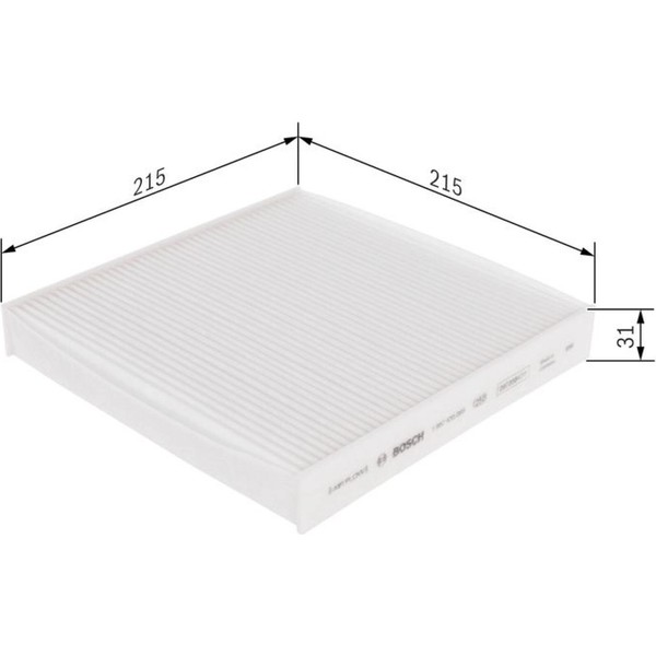 Bosch 1 987 435 069 Filter Innenraumluft-image