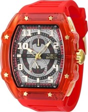 Invicta Men's Racing 48.5mm Red/ Gold VH67 Quartz Watch IN-48713