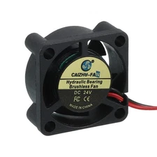 3D Printer 2510 Cooling Fan, 24V 15000RPM 25x25x10mm Hydraulic Bearing