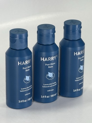 Pack of 3 - Harry's Post-Shave Balm with Aloe | 3.4 fl oz - NEW - Picture 2 of 2