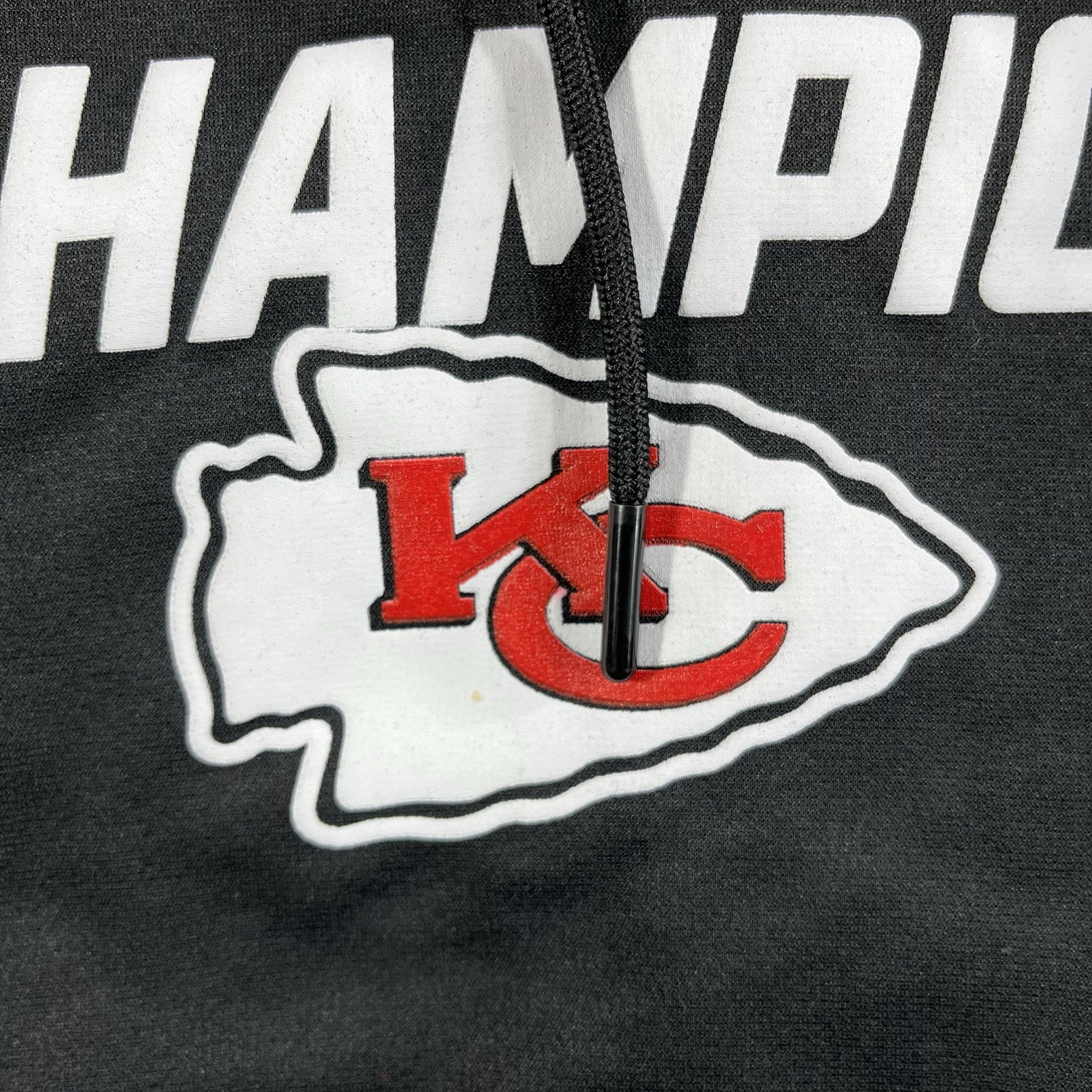 FILA FELPA CON CAPPUCCIO KANSAS CITY CHIEFS AFC CHAMPS 2 IN A ROW NIKE THERMA FIT UOMO 2XL NUOVA SENZA ETICHETTE