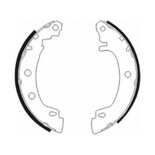 Bremsbackensatz hinten für Jaguar S-Type 2 X200 | 24432679