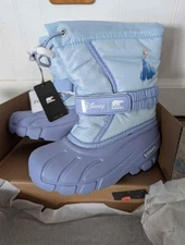 Sorel Girl's Disney x Frozen 2 Elsa Edition Snow Boots Youth Kids size 12