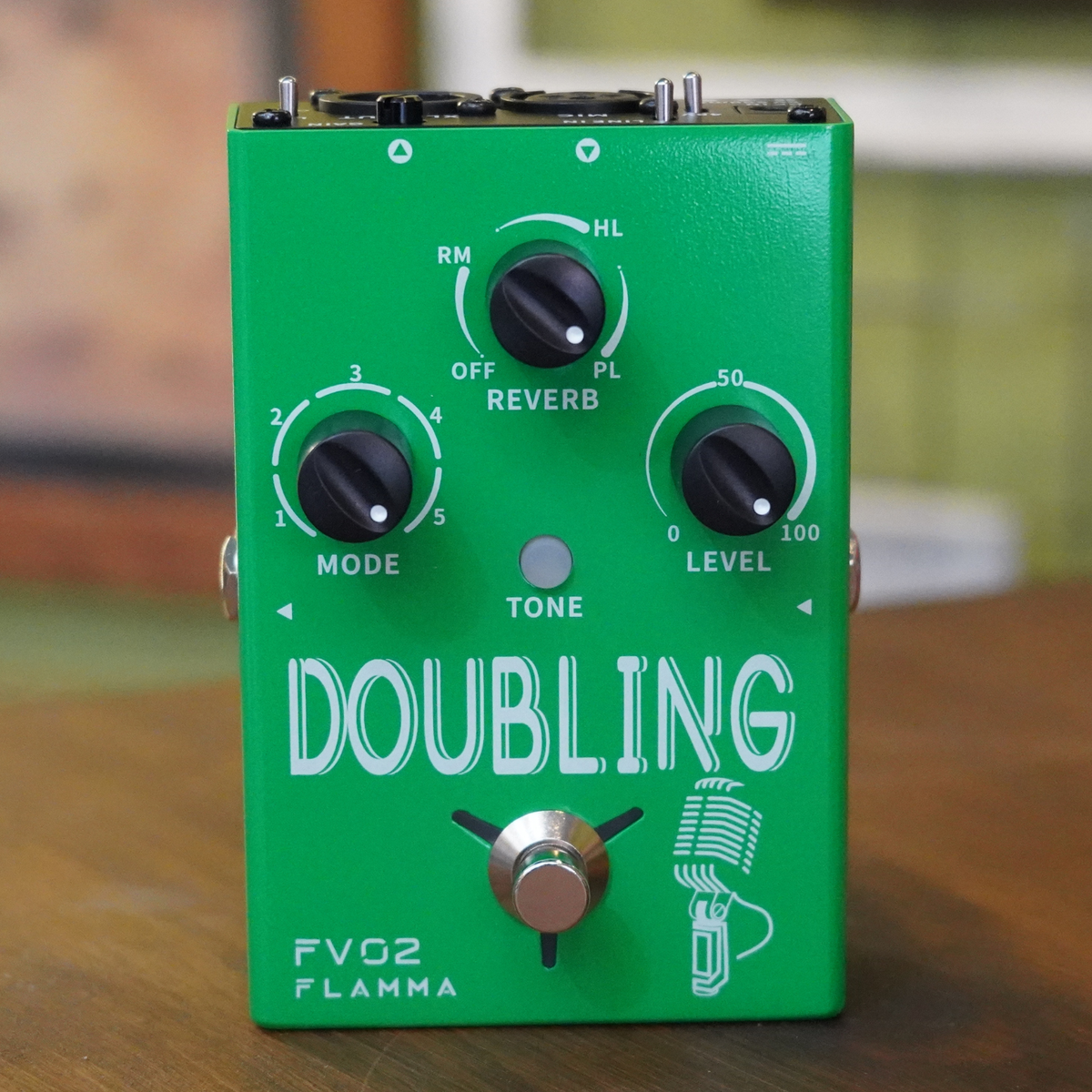 Flamma FV02 Doubling エフェクター FLAMMA FV02 Doubling Vocal Effects Pedal – Flamma Innovation
