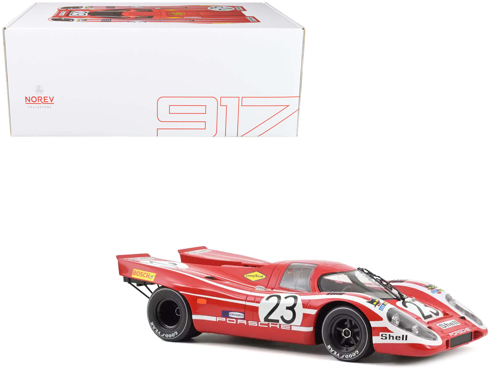 Porsche 917K #23 Hans Herrmann - Richard Attwood Winner 1/12 Diecast Model Car